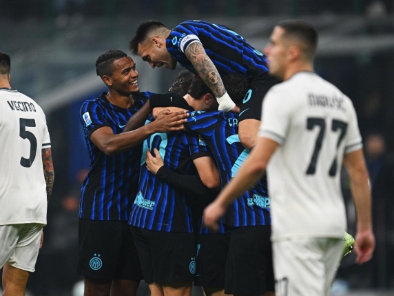 L'Inter in vetta alla classifica dopo la vittoria sulla Lazio