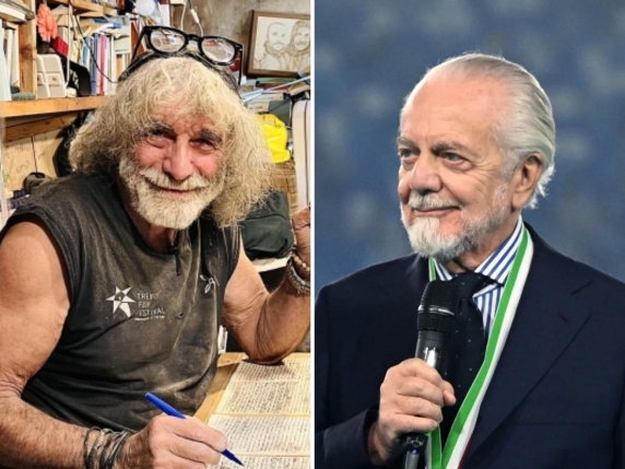 Querela milionaria: Mauro Corona rischia la galera per 600 mila euro richiesti da De Laurentiis