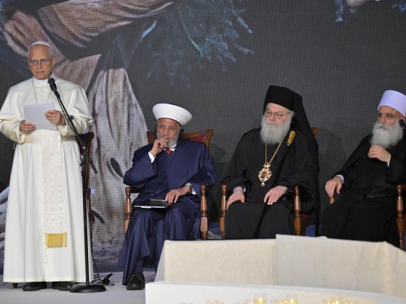 Leone XIV in Libano ai leader religiosi: «Contrastate l’intolleranza»