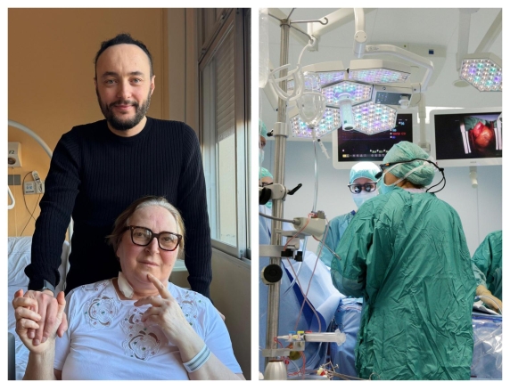 Trapianto di cuore per madre e figlio: «La stessa patologia scoperta anni dopo. Per noi un Natale indimenticabile»