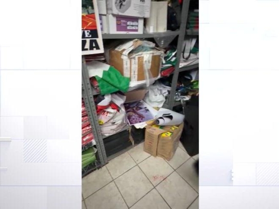 Le buste di soldi nascosti in un magazzino e destinati ai terroristi