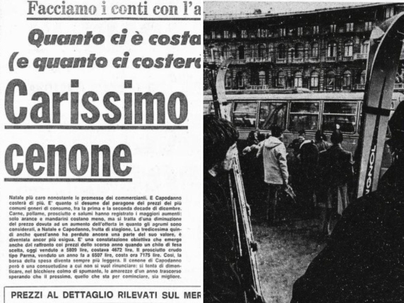 Pallottole, sciatori sul bus al Castello: benvenuti al Capodanno di 50 anni fa