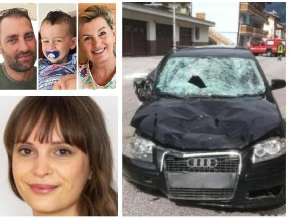 Angelika Hutter investita da un'auto dopo la fuga dalla comunità, è in fin di vita. È la donna che travolse e sterminò una famiglia nel bellunese