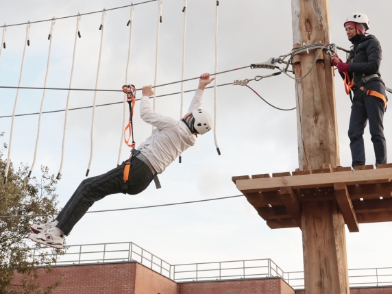 Liceo Piero della Francesca apre parco avventura accessibile a tutti gli studenti