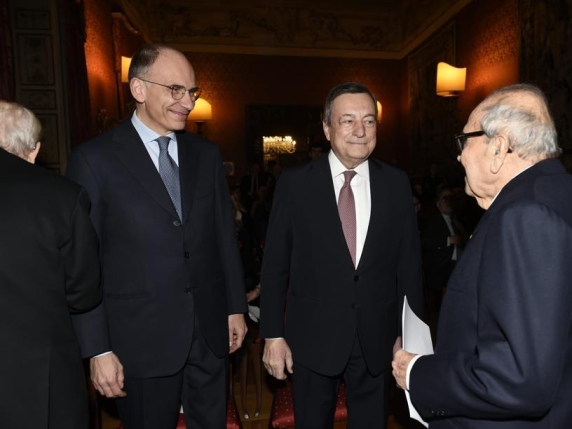 Draghi e Letta, la sveglia ai 27 dell'Ue: è ora di diventare una «potenza», crescere o subire da Usa e Cina