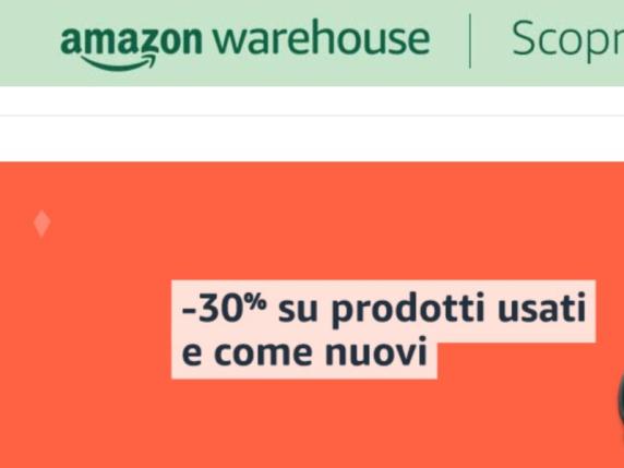 
                                    
                                Black Friday Amazon Warehouse, sconti del 30% sui prodotti ricondizionati
