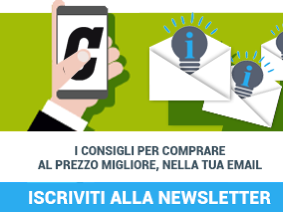 
                                    
                                Arriva la newsletter La Scelta Giusta, centinaia di offerte in un clic