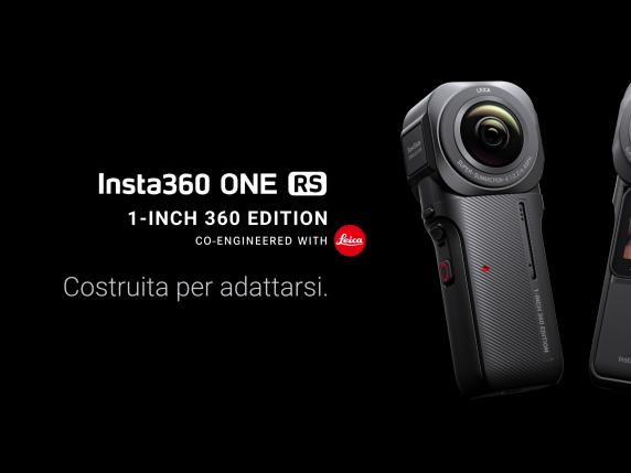 
                                    
                                Insta360 ONE RS 1-Inch 360 Edition ufficiale: mai così performante