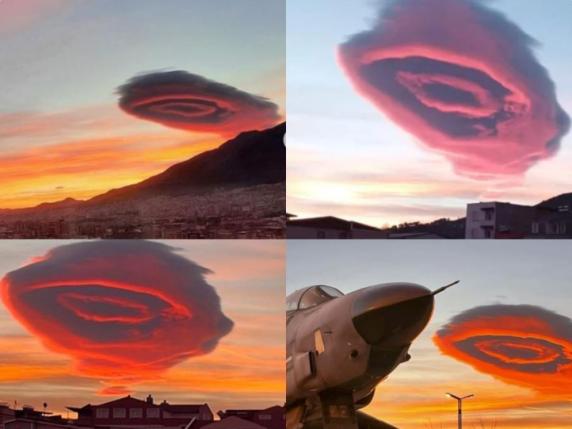 Un ufo rosa nei cieli della Turchia? No, è una nuvola. I casi più celebri di pareidolia