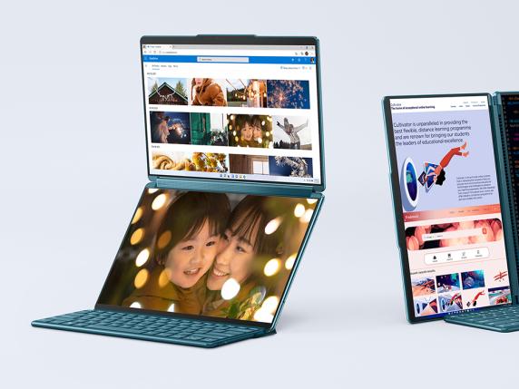 
                                    
                                Lenovo YogaBook 9i, il notebook con due schermi pronto al debutto in Italia