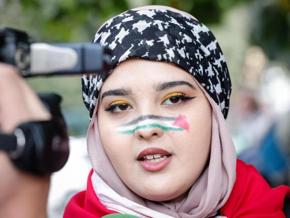 Manifestazione A Roma Oggi, 20mila In Corteo Per La Palestina. Cori ...