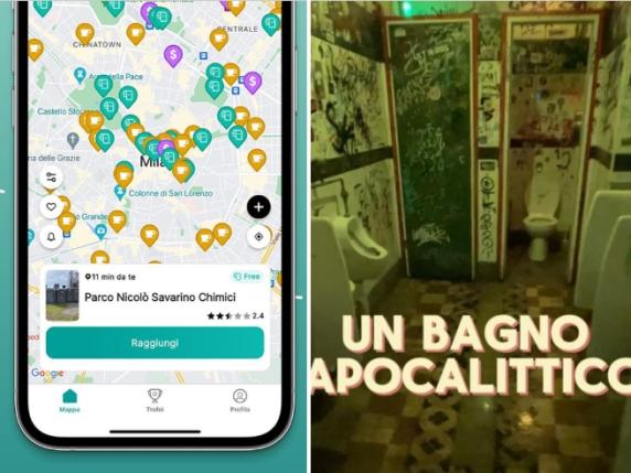 L’app per trovare e recensire il bagno pubblico più vicino, creata dallo youtuber Jaser