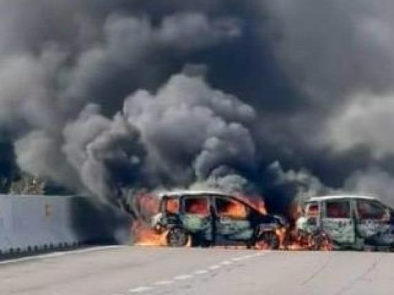 Assalto a un portavalori tra Brindisi e Lecce, paura sulla statale 16: spari e auto in fiamme