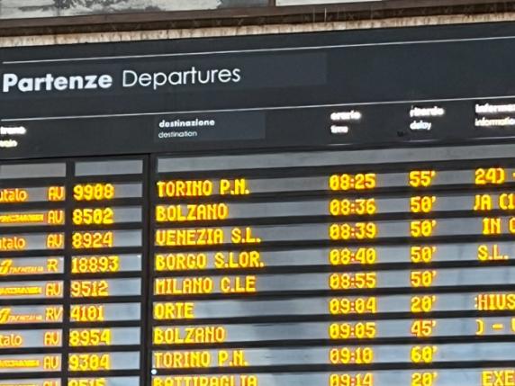 Caos Alta Velocità: per un guasto a Firenze Rovezzano treni fermi o in ritardo di 90 minuti