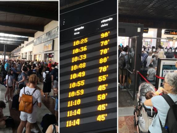 Firenze, ancora caos in stazione: uomo sui binari, treni bloccati. Ritardi per l'alta velocità