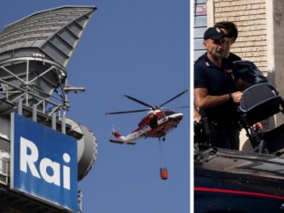 Roma, brucia la collina di Monte Mario: evacuati palazzi e la sede Rai di via Teulada. Gualtieri: «Fiamme da un accampamento»