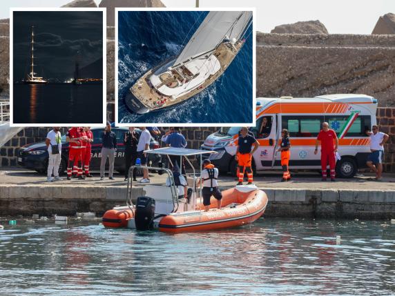 Yacht affondato a Palermo: le ricerche dei dispersi