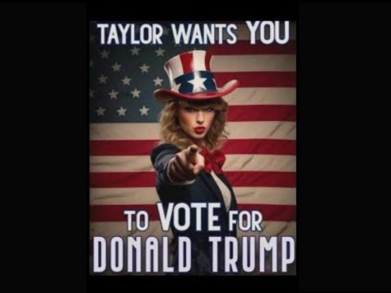 E Trump «sbotta» online: «Io odio Taylor Swift!»