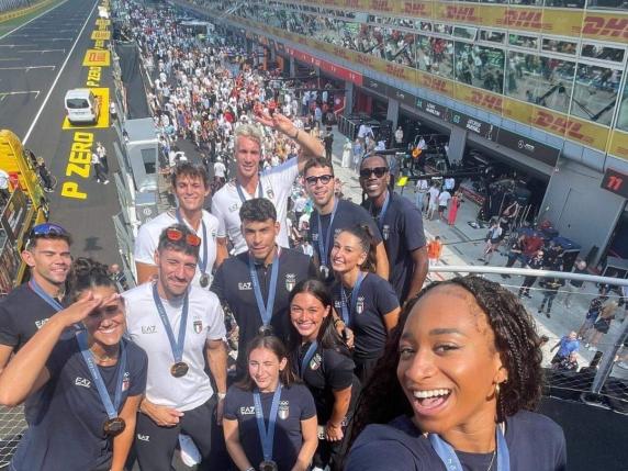 Al Gran Premio di Monza Regione Lombardia premia i nostri olimpici, presenti i bresciani Danesi, De Gennaro e Andreoli