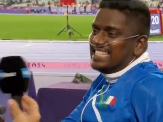 Rigivan Ganeshamoorthy: «Che devo di'?». Il campione del mondo e l'intervista più esilarante delle Paralimpiadi