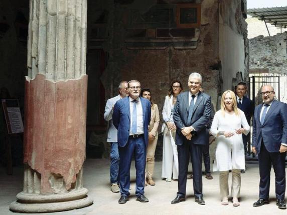 Il G7 della Cultura resta a Pompei, il prefetto: «Pronti a muoverci»