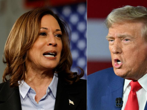 L'orario, le regole, la pennae l'acqua: cosa c'è da sapere sul dibattito Harris-Trumpdi stanotte (inizia alle 3)