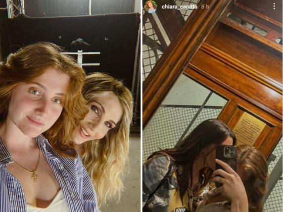 Lorella Cuccarini, la figlia Chiara Capitta ha trovato l'amore? La foto in ascensore con una ragazza misteriosa scatena i social