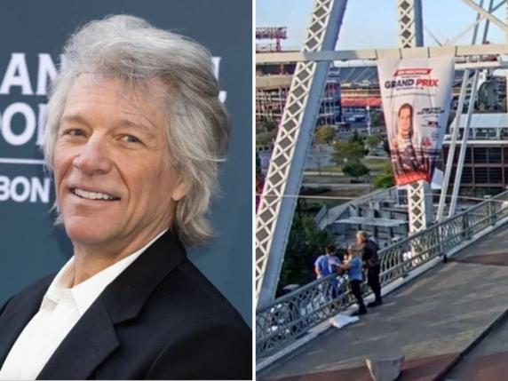 Jon Bon Jovi salva una donna che stava per buttarsi da un ponte a Nashville