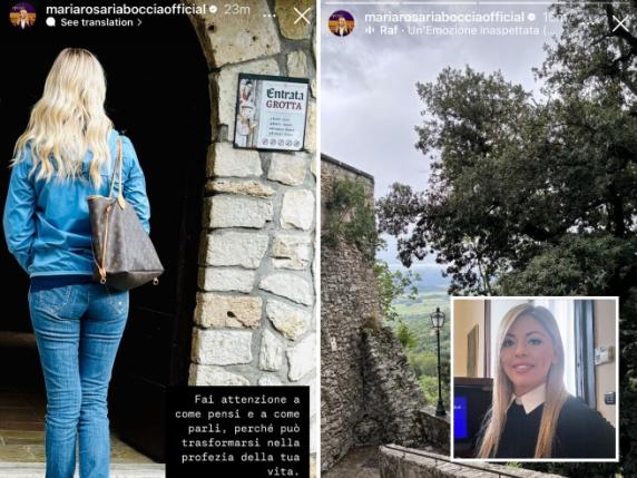 Maria Rosaria Boccia a Greccio? Il caso delle storie Instagram