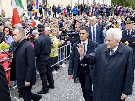 Mattarella: «Il fascismo, con l'Rsi, fu complice della ferocia nazista»