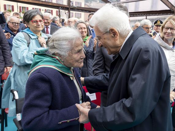 Sergio Mattarella: «Fascismo complice della ferocia nazista»