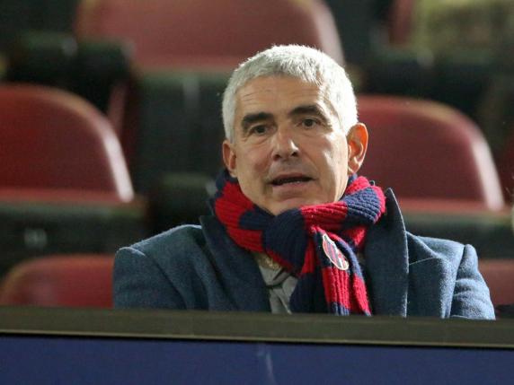 Champions, Pier Ferdinando Casini sugli spalti a tifare Bologna: «Tanta emozione, Skorupski gigantesco»