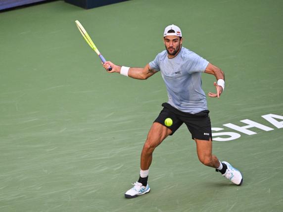 Matteo Berrettini batte Christopher O'Connel 7-6, 7-6 all'Atp 1000 di Shanghai