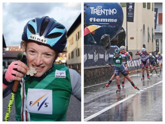 La modenese Anna Maria Ghiddi a 19 anni campionessa di skiroll: «Dalle salite di campagna al Cermis»