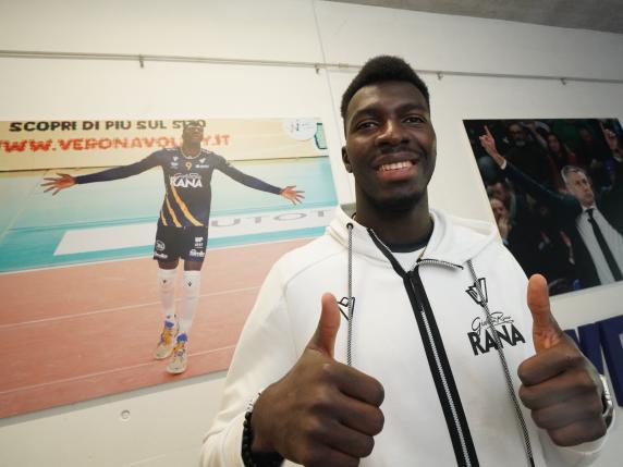 Noumory Keita, l'Mvp del volley: «Gioco, esulto imitando The Penguin e il mio Rana Verona vola... Chiamatela felicità»