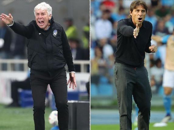 Domenica l'Atalanta affronta il Napoli: sfida Gasperini-Conte, due star della panchina