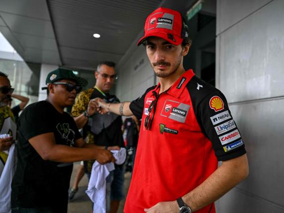 MotoGp, Bagnaia: «Ora solo Martin può perdere il Mondiale»