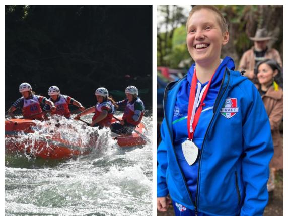 Francesca Leonardi: «Io, nata sul fiume Noce, sfido il mondo del rafting»