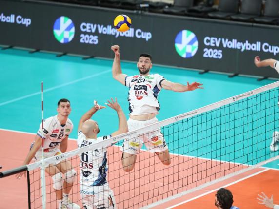 Cev Cup, Itas-Galati 3-0: tutto facile per Trento che prende il controllo e vince