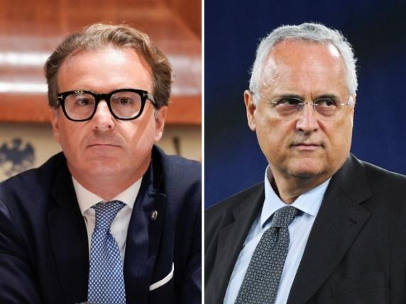 Lotito e l’amicizia con Damiani, sul canone Rai il loro no fa fibrillare l’alleanza: io faccio quello che dice il partito