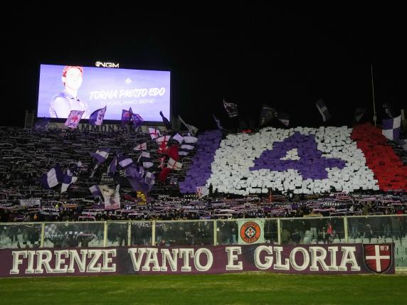 Omaggio a Bove in Fiorentina-Empoli. Il dg Ferrari: «Uscito dalla terapia intensiva»