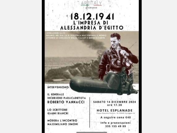 Vannacci celebra il repubblichino Junio Valerio Borghese: «Nel 1941 partecipò all'eroica impresa di Alessandria d'Egitto»