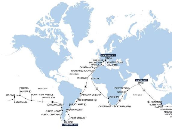 Msc, il giro del mondo in crociera in 121 giorni: 46 tappe in 21 Paesi al prezzo (minimo) di 20 mila euro