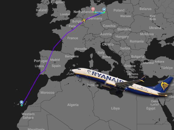 Berlino, l’aereo arriva un minuto dopo mezzanotte e il volo viene dirottato a 250 chilometri di distanza