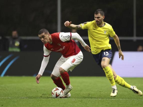 Sporting Braga-Lazio, risultato: 1-0, sconfitta indolore, la squadra di Baroni sempre prima