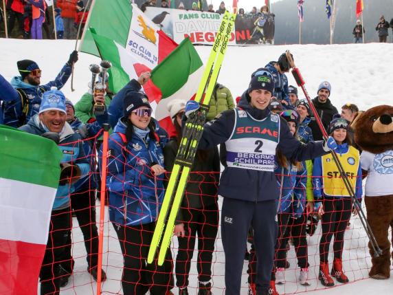 Davide Negroni vicecampione del mondo ai campionati di Schilpario