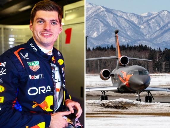 Max Verstappen acquista un nuovo super jet (quello vecchio era del 2019: è un Falcon da 48 milioni, la cabina riduce il jet lag