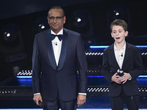 Samuele Parodi, 11 anni, il maxi esperto del Festival di Sanremo stupisce Carlo Conti