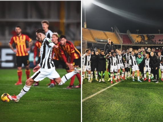 Lucca si scusa dopo il rigore «rubato» in Lecce-Udinese citando Lucio Corsi: «Volevo essere un duro ma da solo non sono nessuno»