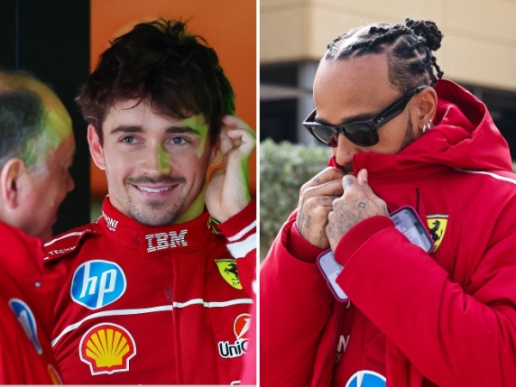 Leclerc più veloce di Hamilton di 1 secondo nel primo giorno di test di F1 in Bahrain: quanto vale il confronto